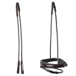 SD® Brown rolled bridle parts