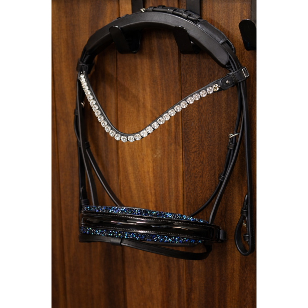 SD� Diamond Bridle Black/Navy  (Defect on logo)