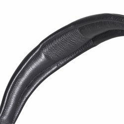 SD L nique II bridle. Black/White