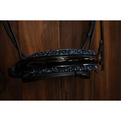 SD� Diamond Bridle Black/Navy  (Defect on logo)