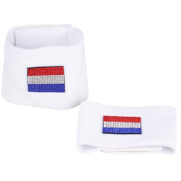 SD Bandage Crystals in White with the Netherland flag.