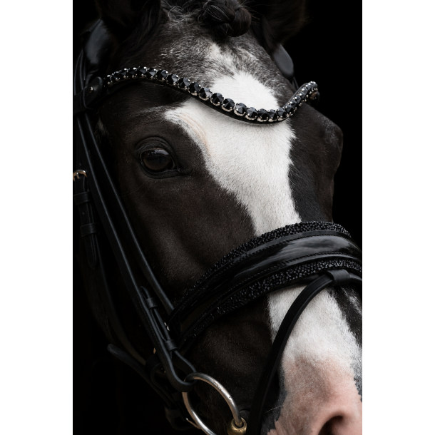 SD� Diamond Bridle Black/Black