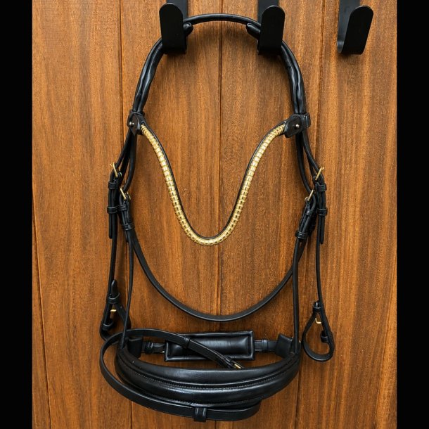 SD� Veneziano bridle. Black.