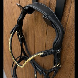 SD� Veneziano bridle. Black.