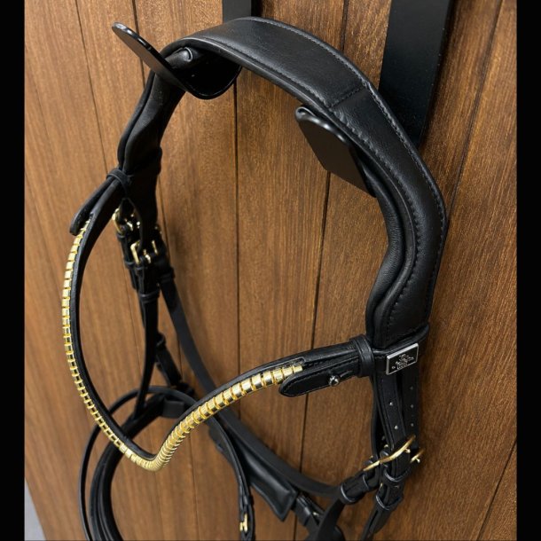 SD� Veneziano bridle. Black.