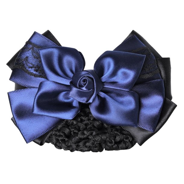SD Hairbow with laces. Navy.