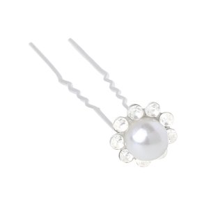 SD Pearl & Crystal hairpin.