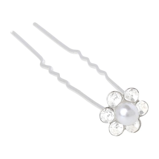 SD Pearl &amp; Crystal hairpin.