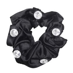 SD Alycia Scrunchie. Black.