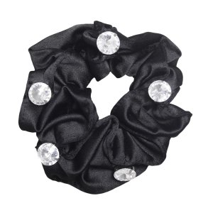 SD Alycia Scrunchie. Black.