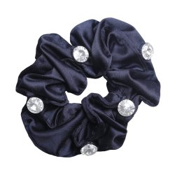 SD Alycia Scrunchie. Navy.
