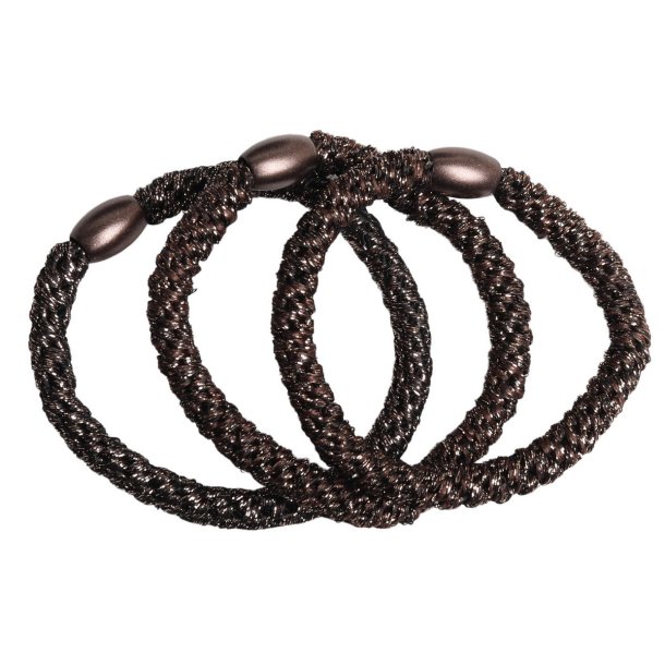 SD 3 pack hairtie metallic.