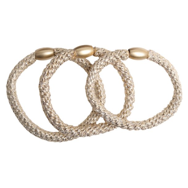 SD 3 pack hairtie metallic.