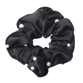 SD Celeste Scrunchie in black.  