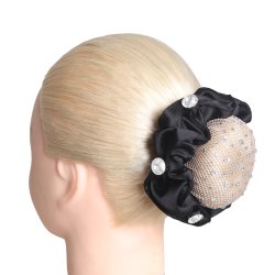 SD Alycia Scrunchie. Black.