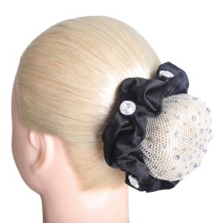 SD Alycia Scrunchie. Black.