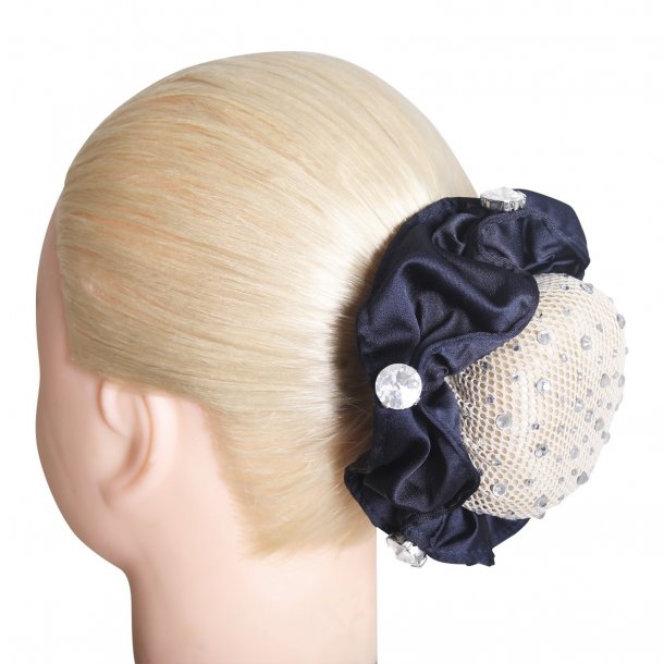 SD Alycia Scrunchie. Navy.