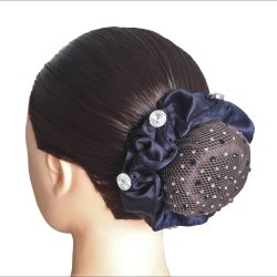 SD Clarissa Hairnet With Crystals. Montana/Crystal. 