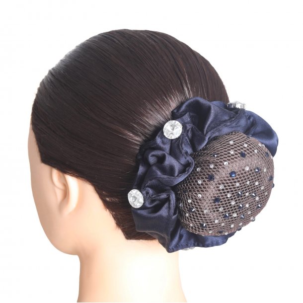 SD Alycia Scrunchie. Navy.