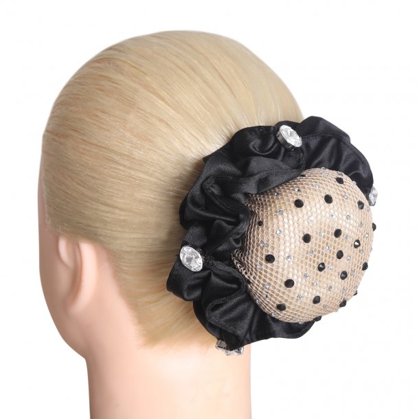 SD Alycia Scrunchie. Black.