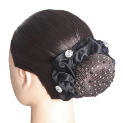 SD Alycia Scrunchie. Black.