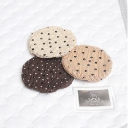 SD Clarissa Hairnet With Crystals. Jet/Crystal. 