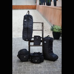 SD Hollywood Glamorous Grooming bag. Midnight sparkle. 