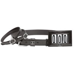 SD Mystery Belt. Black Glitter. 