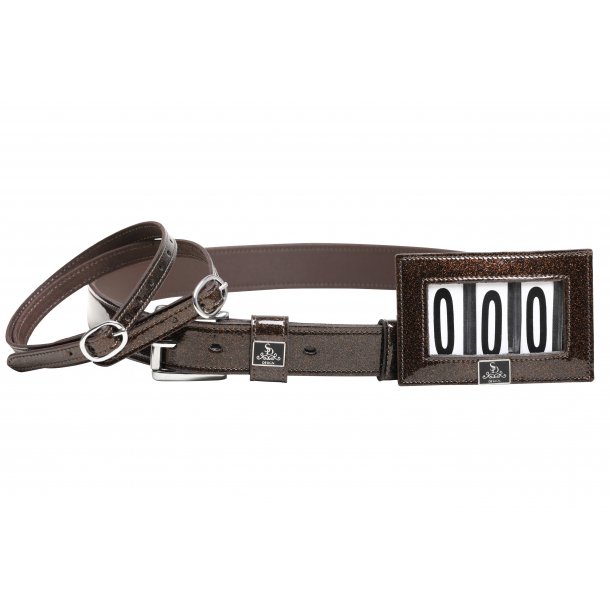 SD Mystery Belt. Brown Glitter. 