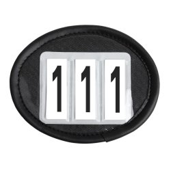 SD Number holder in black. 