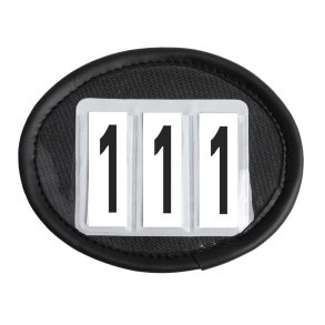 SD Number holder in black. 