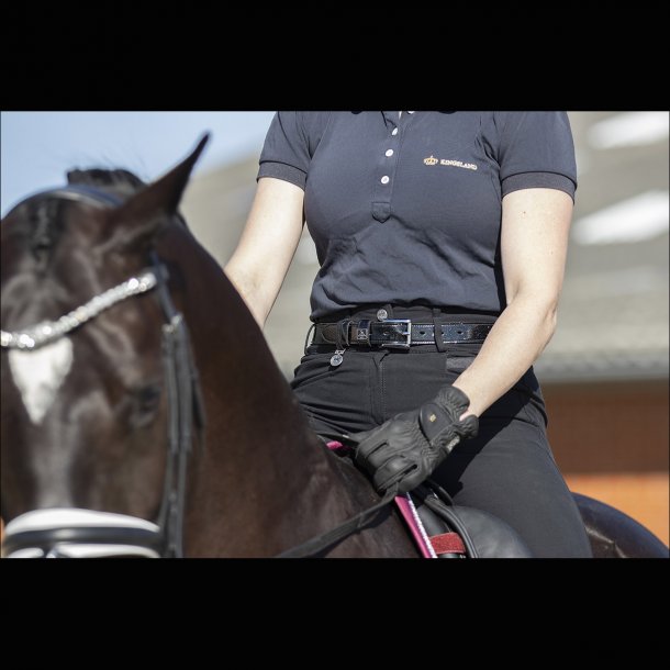 SD Mystery Belt. Black Glitter. 
