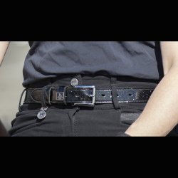 SD Mystery Belt. Black Glitter. 