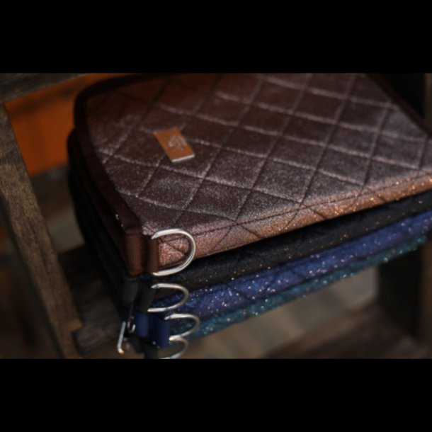 SD Hollywood Glamorous passport holder. Midnight sparkle.