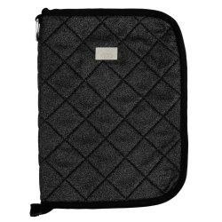 SD Hollywood Glamorous passport holder. Midnight sparkle.