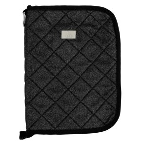 SD Hollywood Glamorous passport holder. Midnight sparkle.