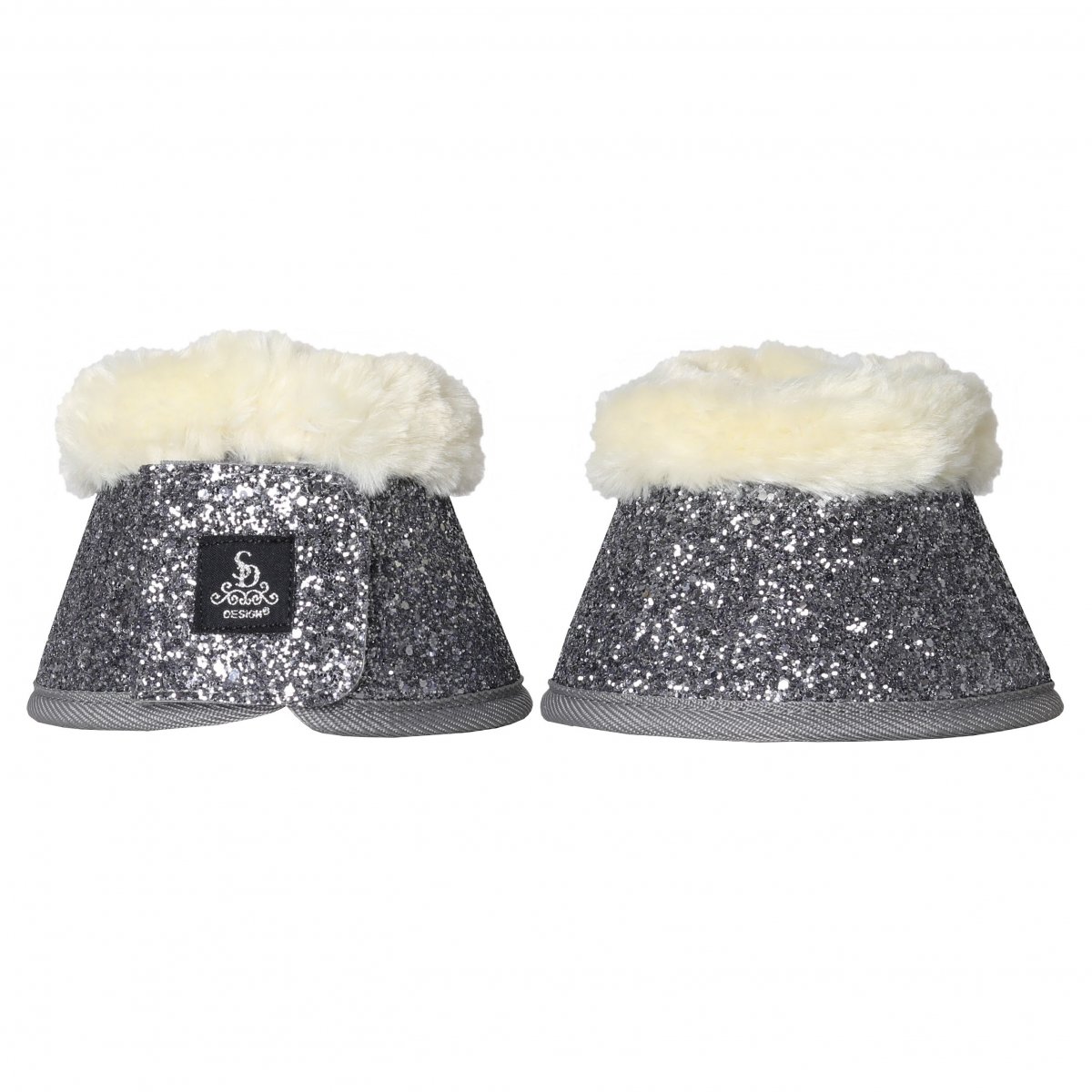 SD® Glitter bell boots in navy. O215