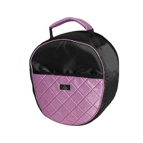 SD� Hollywood Glamorous Helmet bag. Sparkling Rose.