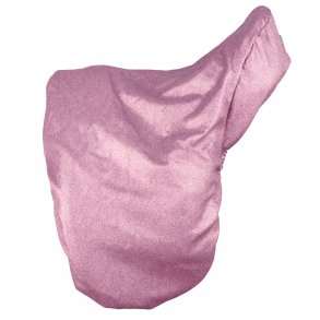 SD� Hollywood Glamorous saddle cover. Sparkling Rose.