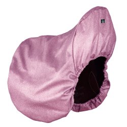 SD� Hollywood Glamorous saddle cover. Sparkling Rose.
