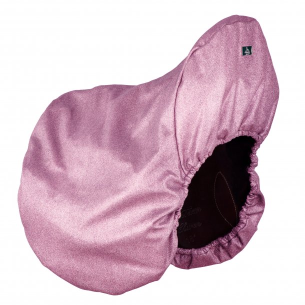 SD� Hollywood Glamorous saddle cover. Sparkling Rose.