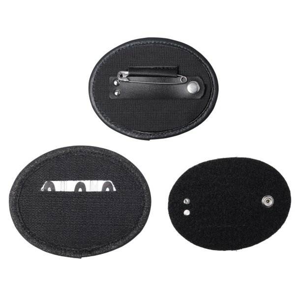 SD Numbers holder. Vegan leather. Black with glitter. 