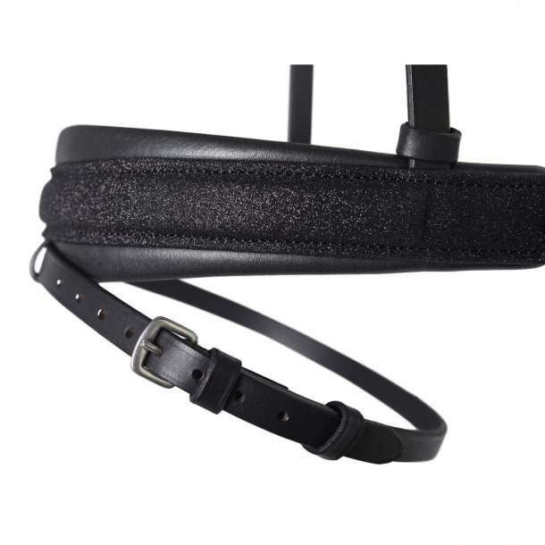 SD� Hollywood Glamorous noseband. Black/Midnight Sparkle.