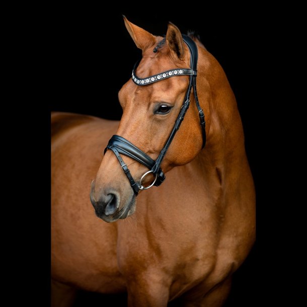 SD Noseband. black/black. 