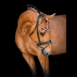 SD Noseband. black/black. 