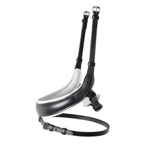 SD Anatomic noseband no.VI. Black/White.