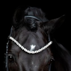 SD Romanov Browband. Black.