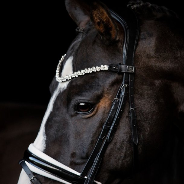 SD Romanov Browband. Black.