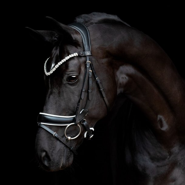 SD Romanov Browband. Black.