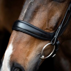 SD Anatomic noseband no.VII. Black.
